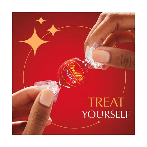 Lindt Lindor Milk Chocolate Truffles, 19 oz.