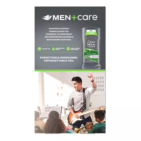 4 Pack - Each 27 oz | Dove Men+Care Antiperspirant Deodorant Extra Fresh