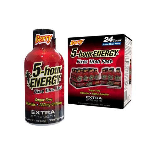 5-Hour Energy Shot Extra Strength - Berry, 24 pk./1.93 oz.