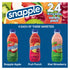 Snapple Juice Variety Pack, Recycled Plastic Bottles, 24 pk./20 fl. oz.