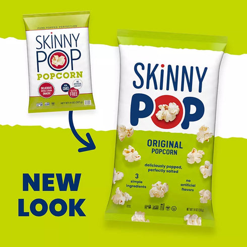 SkinnyPop Original Popcorn, 14 oz.