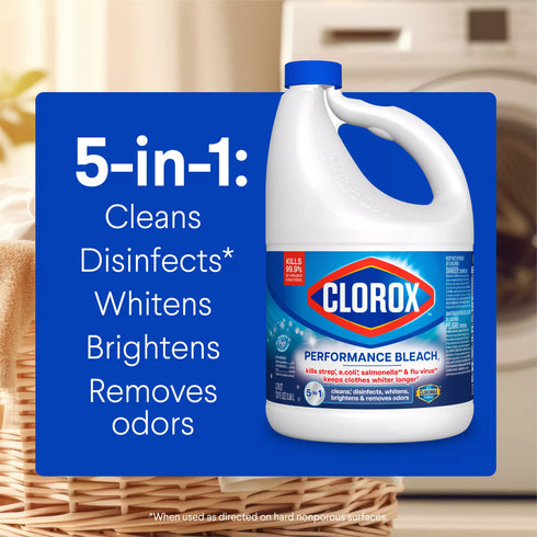 Clorox Performance Bleach, 121 fl. oz.
