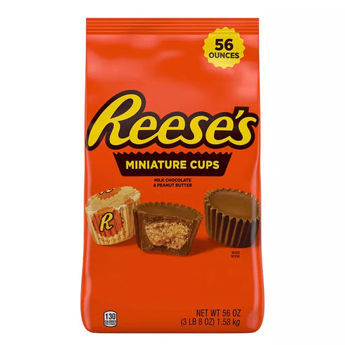 Hershey's Reese's Miniature Peanut Butter Cups, 56 oz