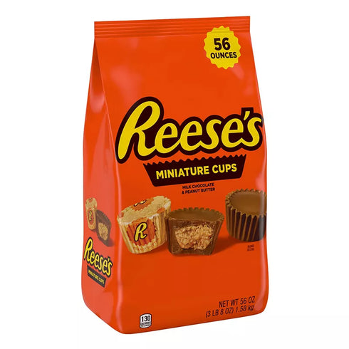Hershey's Reese's Miniature Peanut Butter Cups, 56 oz
