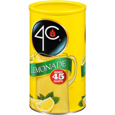 4C Lemonade Drink Mix, 13.2 oz.