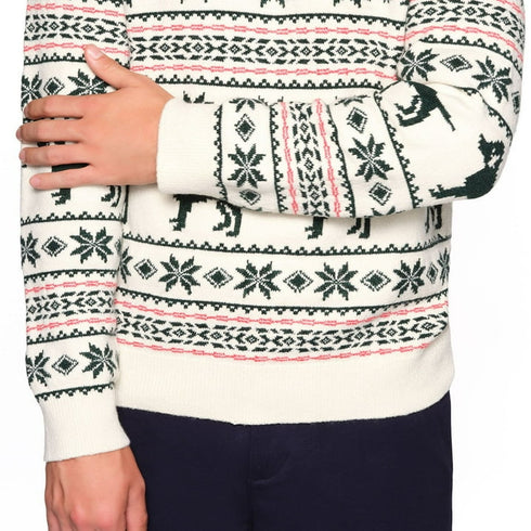 Lands' End Men's Fair Isle Sweater