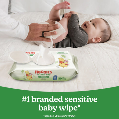 Huggies Natural Care Sensitive Baby Wipes - Unscented, 17 pk./1,088 ct.