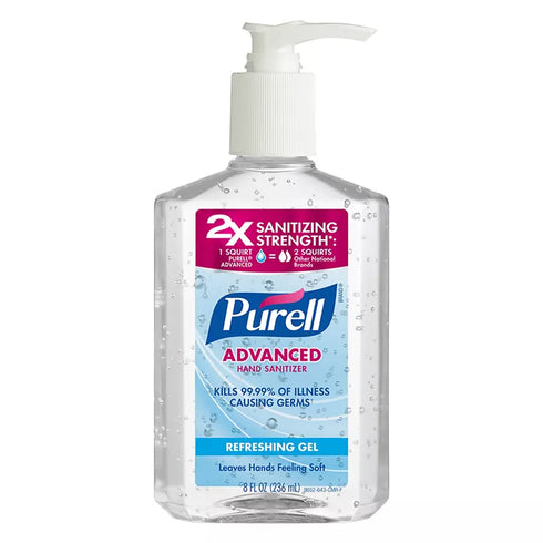 Purell Advanced Hand Sanitizer Refreshing Gel, 8 oz