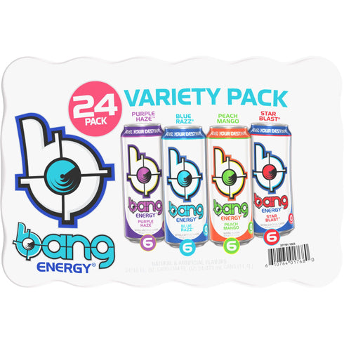 Bang Energy Variety Pack, 24 pk./16 fl. oz.