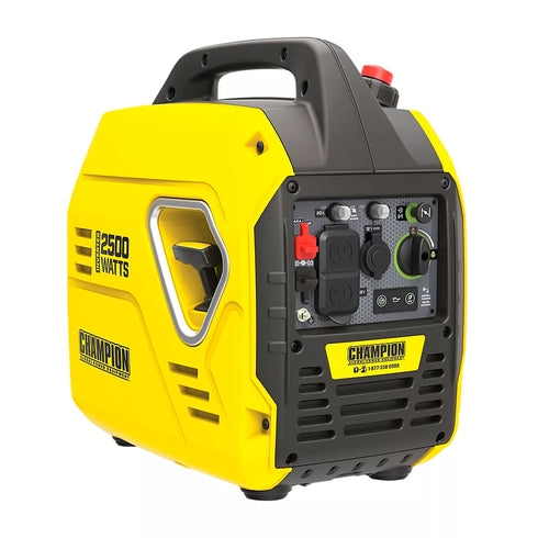 Champion Ultralight Portable Inverter Generator – 1,850 Running Watts / 2,500 Peak Watts for Outdoor, RV & Emergency Use