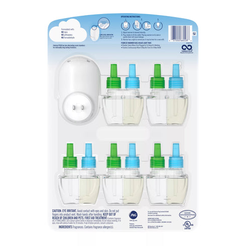 Febreze Odor-Eliminating Fade Defy PLUG Oil Warmer Kit