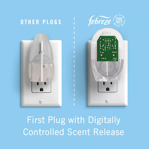 Febreze Odor-Eliminating Fade Defy PLUG Oil Warmer Kit