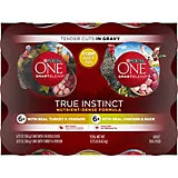 Purina ONE True Instinct Wet Dog Food, High-Protein Natural Recipes with Real Meat, 12 Count