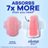 Always Infinity FlexFoam Pads Size 2 Heavy Absorbency with Wings Unscented