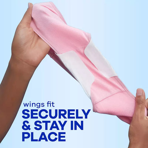 Always Infinity FlexFoam Pads Size 2 Heavy Absorbency with Wings Unscented