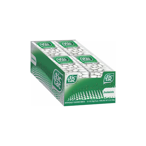 Tic Tac Freshmint Breath Mints, On-The-Go Refreshment, 12 pk./1 oz.