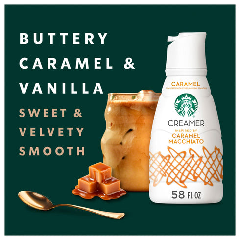 Starbucks Caramel Flavored Liquid Coffee Creamer, 58 fl. oz.