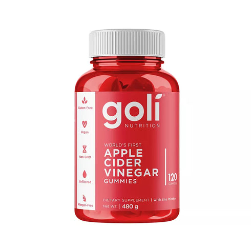 Goli Apple Cider Vinegar Gummies, 120 ct