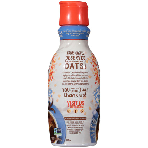 Planet Oat French Vanilla Coffee Creamer, 32 oz.