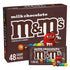 M&M'S Milk Chocolate Christmas Candy, Full Size Bulk Candy, 48 ct./1.69 oz