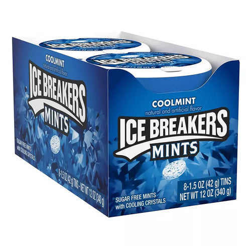 Ice Breakers Sugar-Free Cool Mints, 8 pk.