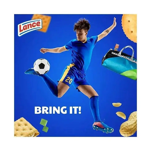 40 Count – Lance Sandwich Crackers Variety Pack, Includes a Mix of Classic Flavors Like Peanut Butter and Cheese