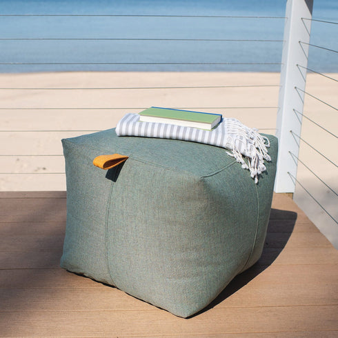 Big Joe Outdoor Ottoman – Comfortable & Durable Patio Footrest for Outdoor Seating