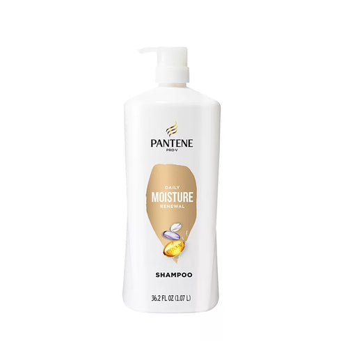 Pantene Daily Moisture Renewal Shampoo 72 Hour Lush Moisture, 36.2 oz