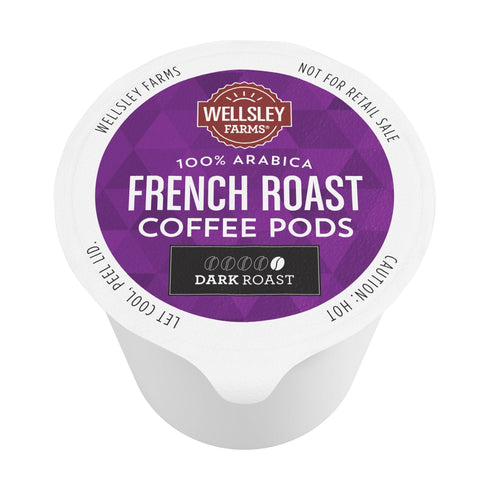 Wellsley Farms French Roast Coffee Pods, 100 ct.