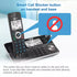 AT&T 4-Handset Cordless Phone System with Bluetooth Connect to AT&T 4-Handset Cordless Phone System with Bluetooth Connect to Cell, Smart Call Blocker & Answering Machine – Extended RangeCell, Smart Call Blocker & Answering Machine – Extended Range