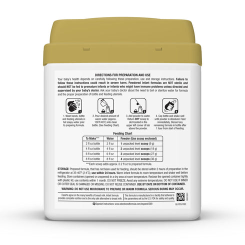 Wellsley Farms Sensitivity Premium Milk Based Powder Infant Formula With Iron, 48 oz.