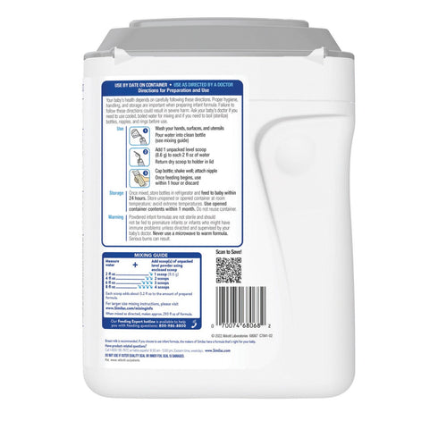 Similac 360 Total Care Infant Formula Powder, 40 oz.