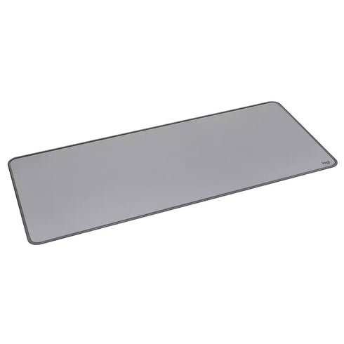 Logitech Desk Mat Studio Series – Mid Grey Anti-Slip Premium Desk Pad
