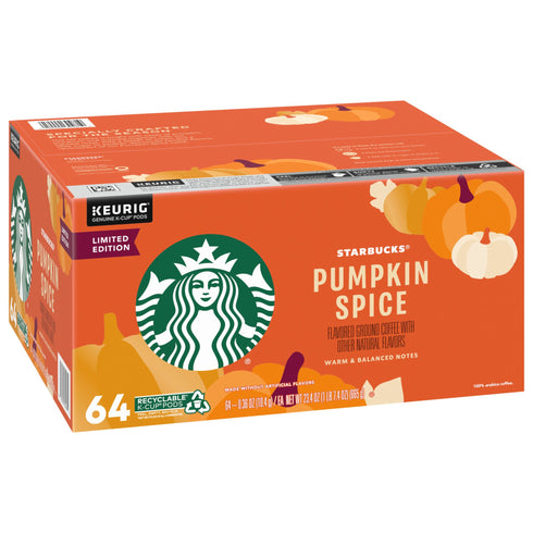 Starbucks Pumpkin Spice K-Cups, 64 ct.
