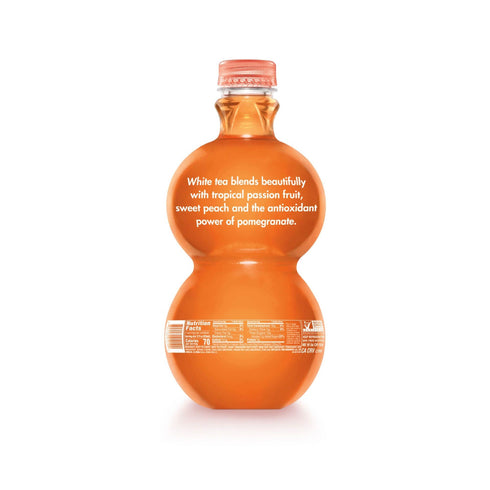 POM Wonderful Super Tea, Pomegranate Peach Passion White Tea, 48 oz.