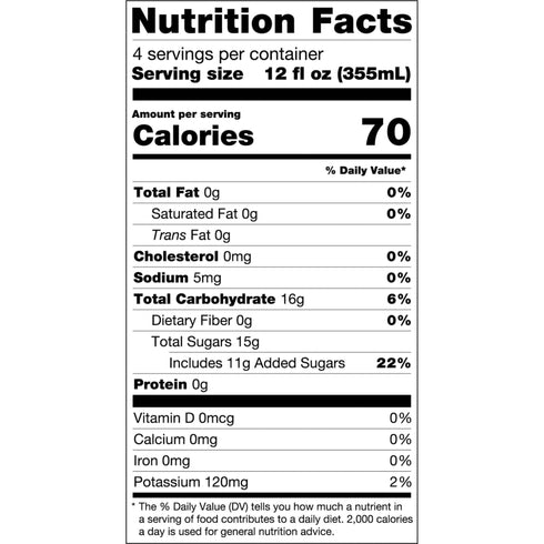 POM Wonderful Super Tea, Pomegranate Peach Passion White Tea, 48 oz.