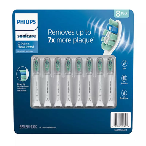 Philips Sonicare Replacement Brush Heads with BrushSync Technology