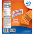 Lance ToastChee Peanut Butter Crackers - 40 Count Bulk Pack, 1.52 oz Individual Snacks for Lunchbox Office and On-the-Go