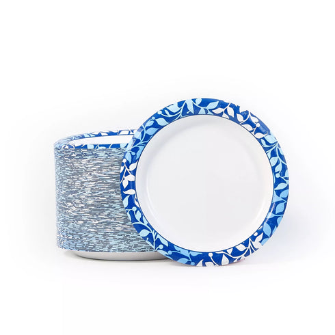 Berkley Jensen Ultra 8.5" Botanical Leaf Paper Plates, 220 ct