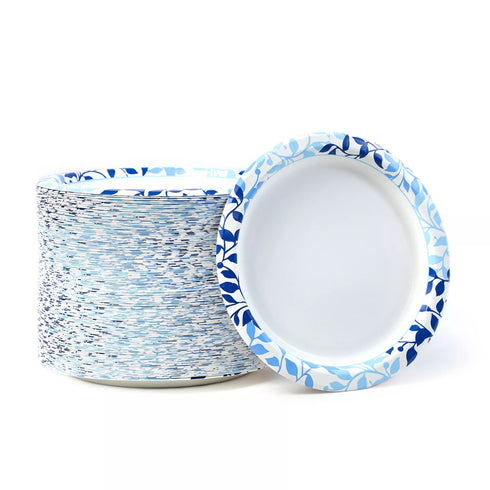 Berkley Jensen Ultra 10 Botanical Leaf Paper Plates,154 ct.