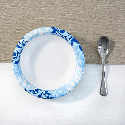 Berkley Jensen Ultra Paper Bowls - Botanical Leaf, 20 oz./150 ct.