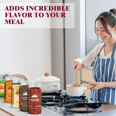 Himalayan Chef Natural Spices Shaker Variety Pack | All Purpose Seasonings Cooking - Pack of 4