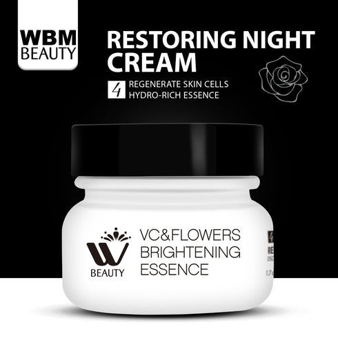 WBM BEAUTY Restoring Night Cream for Face - 1.7 oz