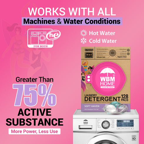 WBM Laundry Detergent Pods | Luxury Soft Haven Scent
