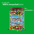 M&M's Minis Milk Chocolate Candy, Resealable Bulk Candy Jar, 52 oz