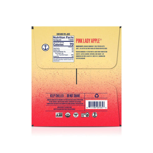Health-Ade Pink Lady Apple Kombucha, 6 pk./16 oz.