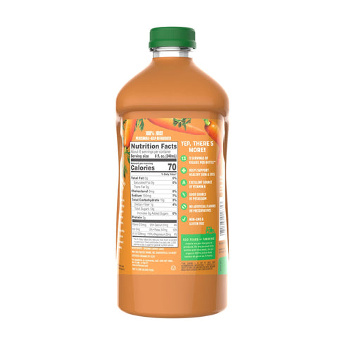 Bolthouse Farms Organics 100% Carrot Juice, 52 oz.