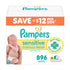 Pampers Baby Wipes Sensitive Fragrance-Free Pop-Top Packs, 16 pk./896 ct.
