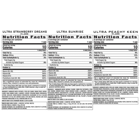 Monster Energy Ultra Variety Pack, 24 pk./16 fl. oz.