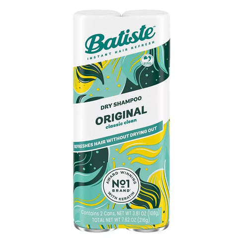 Batiste Original Dry Shampoo, 2 Pack 3.81 oz Each
